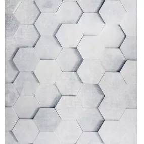 Dywany Łuszczów Kusový koberec ANDRE Hexagon 3D 1180 - 160x220 cm