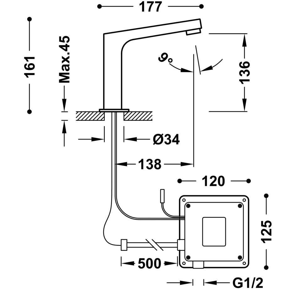 Tres - Elektronická batéria na 1 vodu 39210307