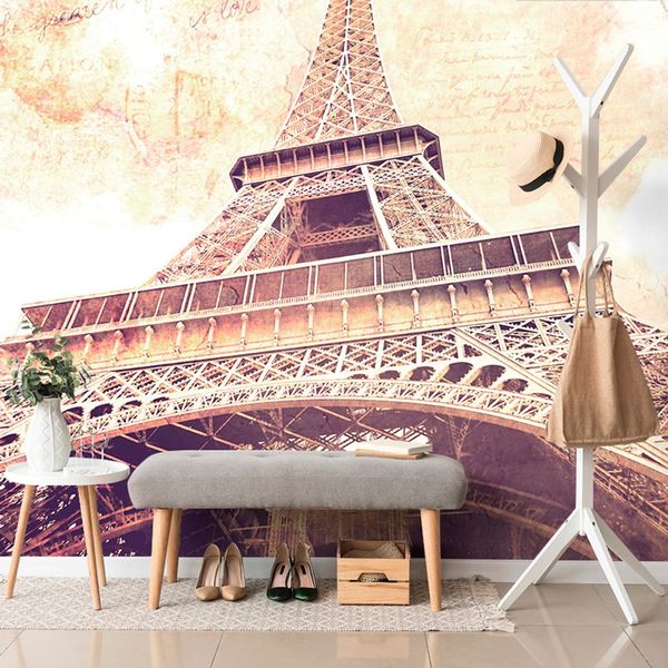 Samolepiaca tapeta Eiffelova veža v Paríži - 450x300