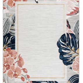 Dywany Łuszczów Kusový koberec Botanic 65240 Flamingo grey - 78x150 cm