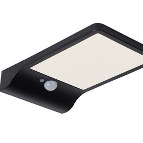 Lucide 22862/04/30 BASIC exteriérové solárne nástenné svietidlo so senzorom 1xLED IP44 2700K 380lm 3W