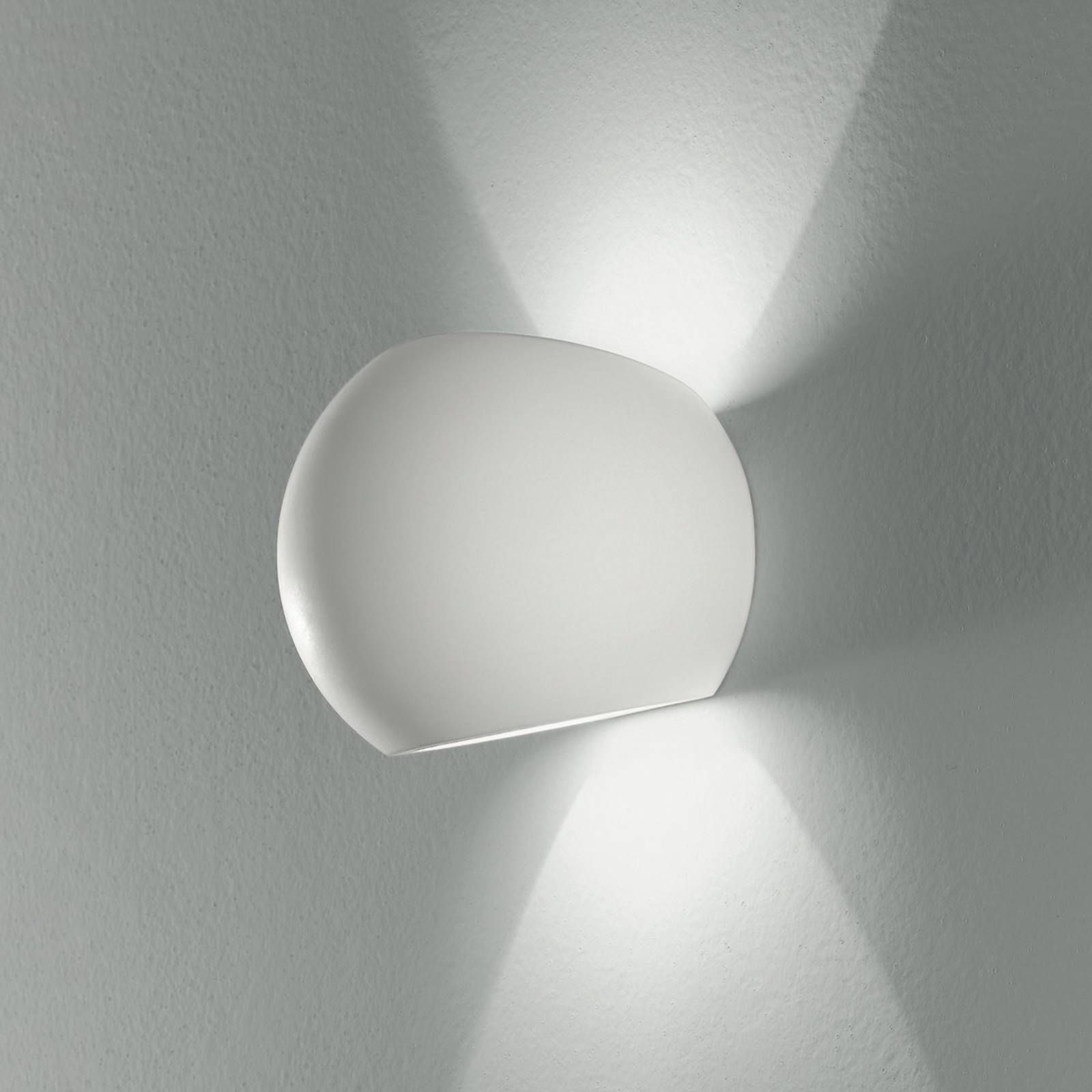 Eco-Light Nástenné svietidlo Moses, dva svetelné výstupy, Obývacia izba / jedáleň, sadra, G9, 28W, L: 11.5 cm, K: 12.5cm