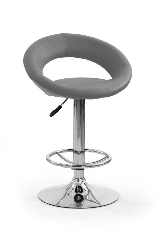 Halmar H15 barová stolička šedá