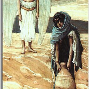 Hagar and the Angel in the Desert Reprodukcia James Tissot  - zs18217