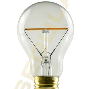 Segula 55251 LED žárovka malá horizontální vlákno čirá E27 1,5 W (10 W) 90 Lm 2.200 K