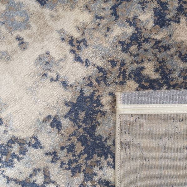 DomTextilu Moderný koberec s dokonalým modro-béžovým vzorom 64392-238398