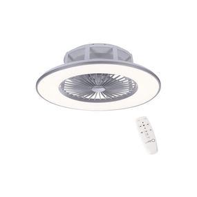 Leuchten Direkt 14646-55 - LED Svietidlo s ventilátorom MICHAEL LED/29W/230V + DO
