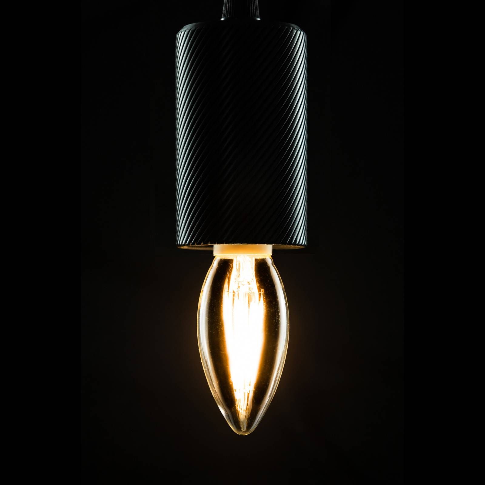 Segula SEGULA LED žiarovka GU10 3W filament dim 2 200K, sklo, GU10, 3W, Energialuokka: F, P: 9.5 cm