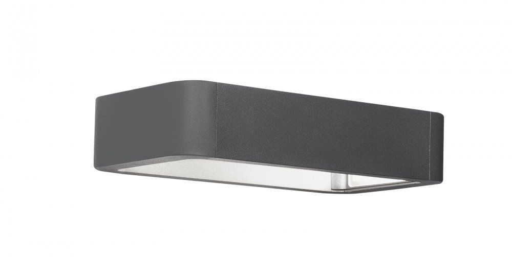 Svietidlo Nova Luce NED WALL GREY nástenné, IP 54, 2x6 W 