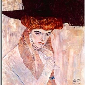 Obraz Gustav Klimt The Black Feather Hat zs16806