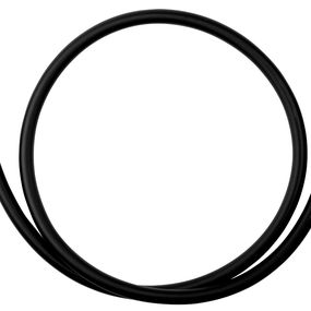 Novaservis BLACK/150,5 sprchová hadica plastová, 150 cm, čierna