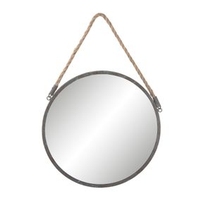 Okrúhle kovové zrkadlo - Ø 36*1 cm
