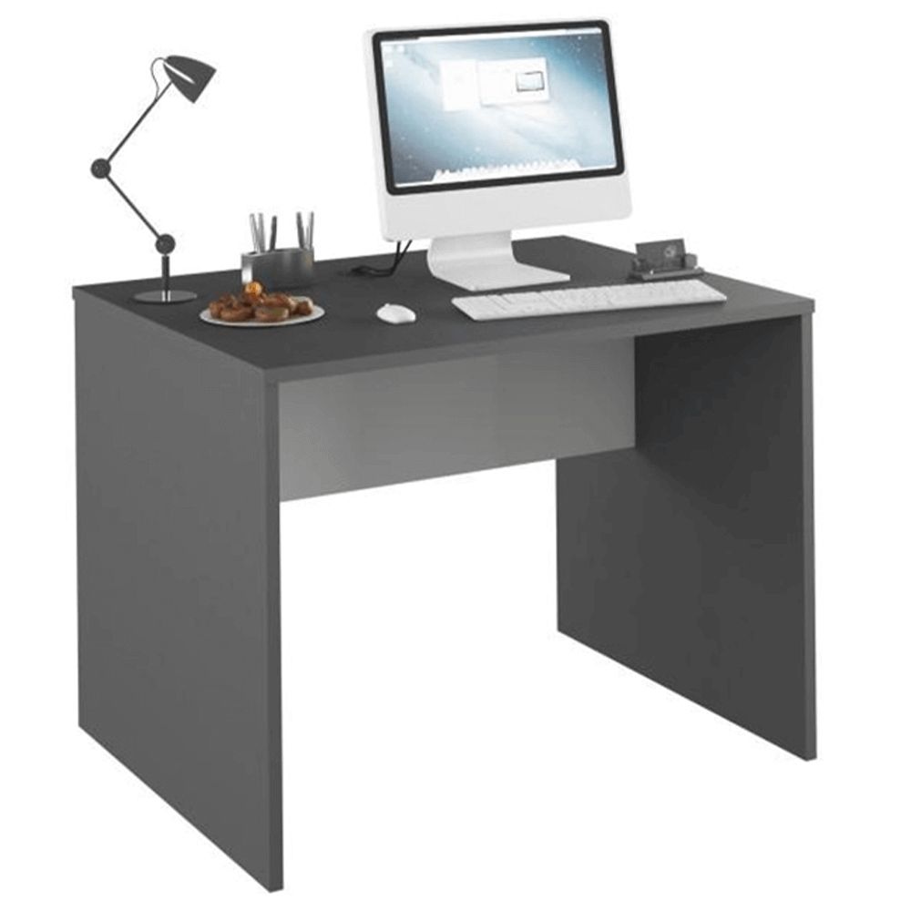 Písací stôl Rioma New Typ 12 - grafit / biela