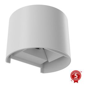 APLED - LED Vonkajšie nástenné svietidlo OVAL 2xLED/3W/230V IP65