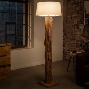 Dizajnová stojanová lampa Nash prírodná