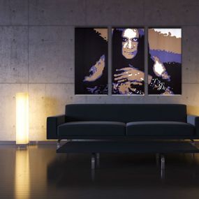 Ručne maľovaný POP Art obraz Ozzy Osbourne