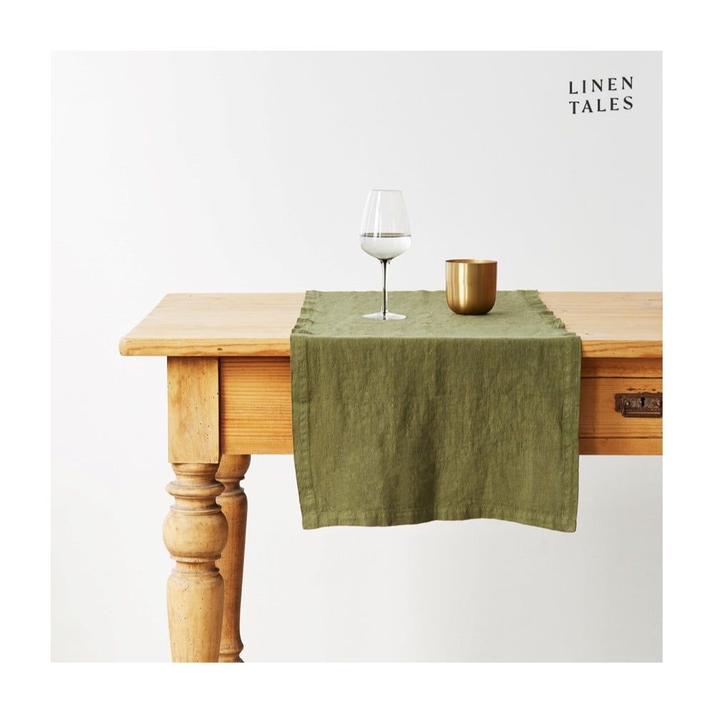 Ľanový behúň na stôl 40x150 cm - Linen Tales