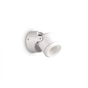 Ideal Lux 129488 vonkajšia nástenná bodová lampa Xenon 1x28W | GU10 | IP44 - biela