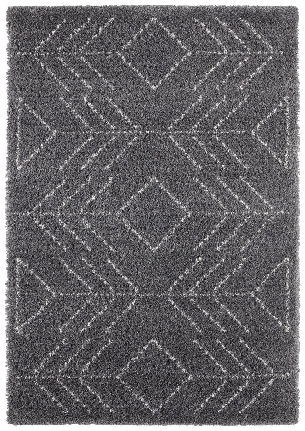 Mint Rugs - Hanse Home koberce Kusový koberec Retro 105201 Dark Grey, Cream - 80x150 cm