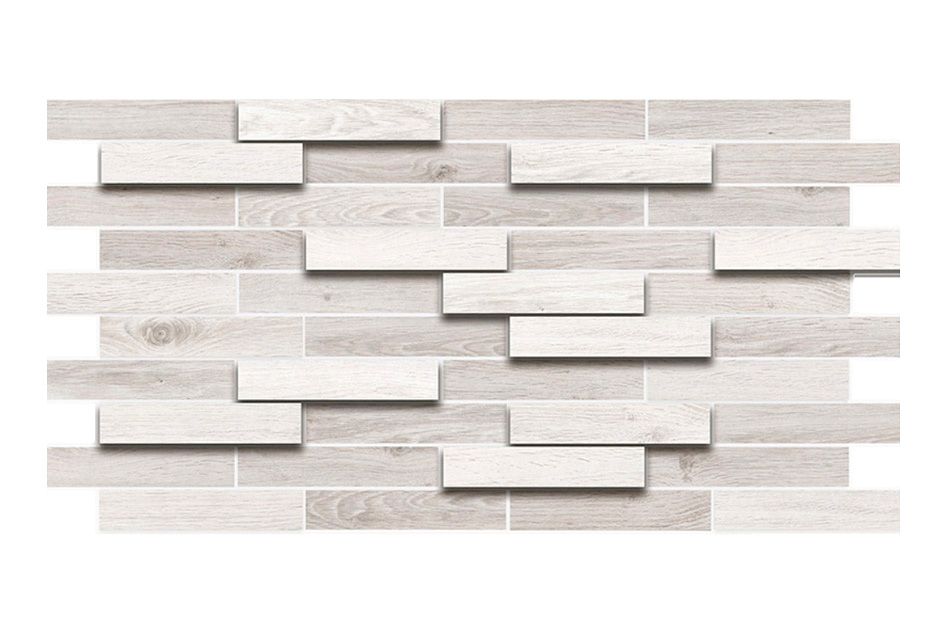 PVC 3D obkladový panel 98 x 48 cm - Parquet Light parkety svetlé