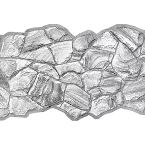 PVC 3D obkladový panel 98 x 48 cm - Sandstone Graphite sivý