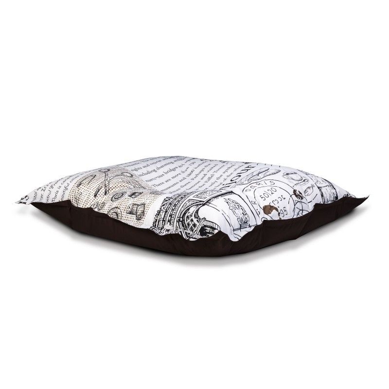 EF4003 Ecopuf Sedací vankúš ECOPUF - PILLOW - Modern polyester DG38/NC15