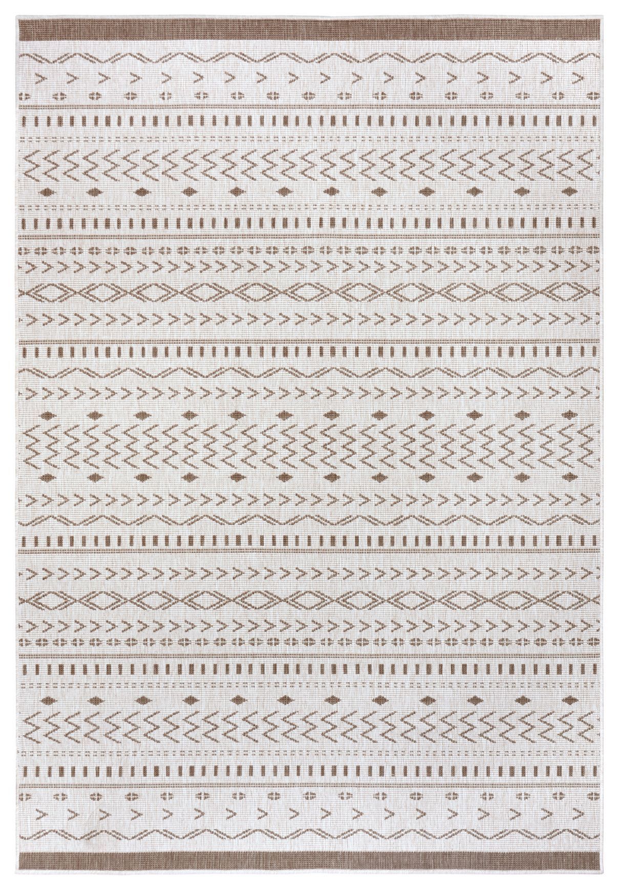 NORTHRUGS - Hanse Home koberce Kusový koberec Twin Supreme 105449 Kuba Linen – na von aj na doma - 80x250 cm