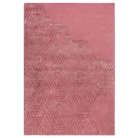 Flair Rugs koberce Kusový koberec Architect Diamonds Rose - 160x230 cm