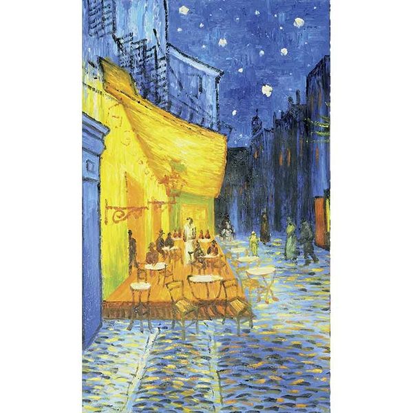 MS-2-0251 Vliesová obrazová fototapeta Cafe Terrace - Vincent Van Gogh, veľkosť 150 x 250 cm