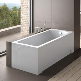 HOPA - Obdĺžniková vaňa SHEA - Nožičky k vani - S nožičkami, Rozmer vane - 150 × 70 cm VANSHEA150 + OLVPINOZ