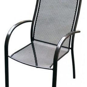 UNIKOV zahradná stolička kovová ELTON U007