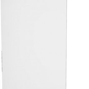 MEXEN/S - KIOTO samostatne stojaca sprchová zástena 100 x 200 cm, transparent 8 mm, čierna 800-100-002-70-00