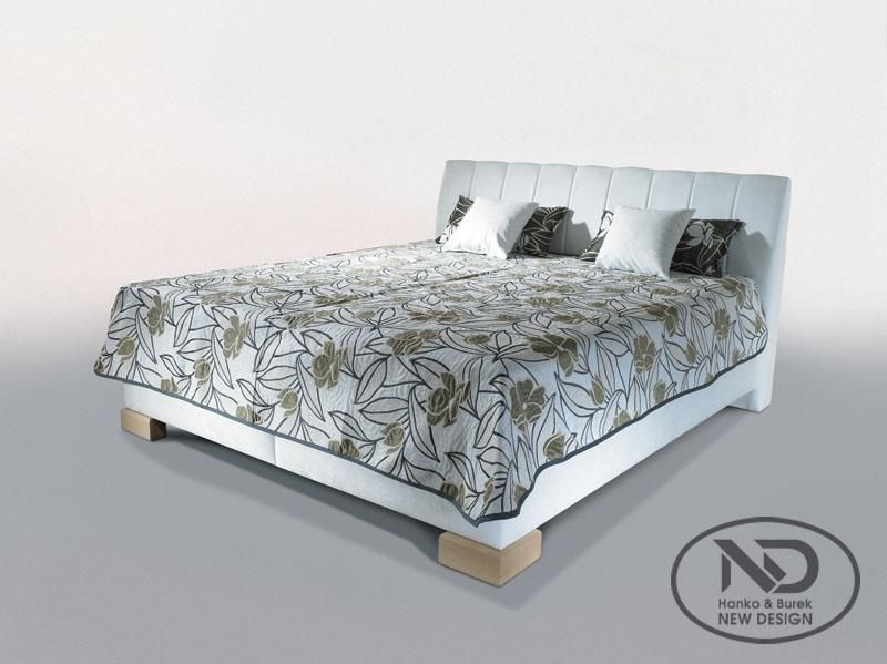 New Design  Manželská posteľ CASSA 180 | ND3 Varianta: s roštom / ND3 bez matraca