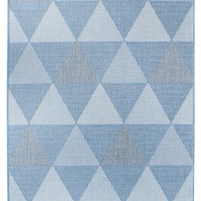 Kusový koberec Flat 21132 Ivory Silver/Light Blue 200x290 cm