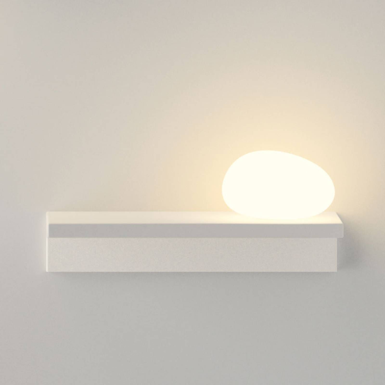 Vibia Suite sofistikované nástenné LED 14 cm, Obývacia izba / jedáleň, polykarbonát, 3.7W, Energialuokka: E, L: 32 cm, K: 14cm