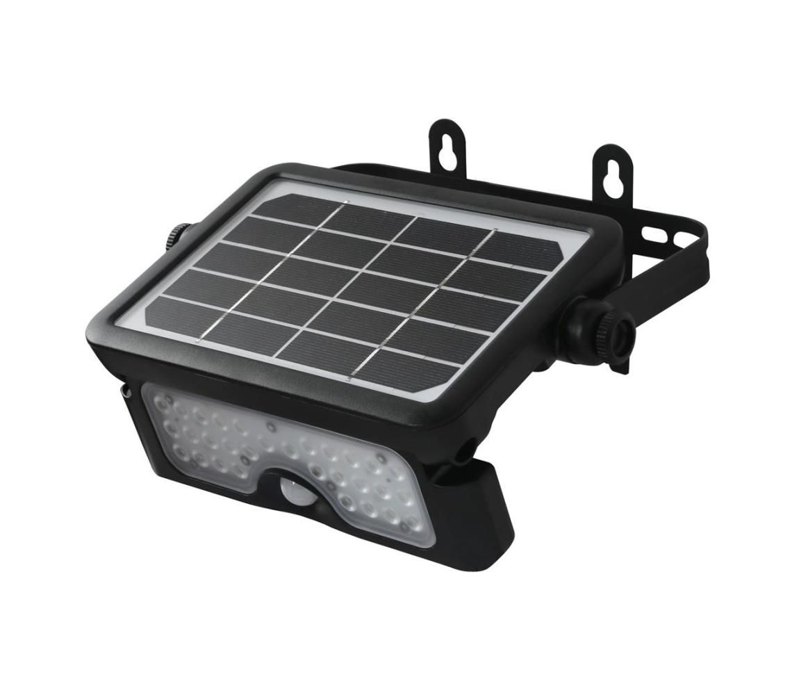 LED Solárny reflektor so senzorom EPAD LED/5W/3000 mAh 3,7V 4000K IP65