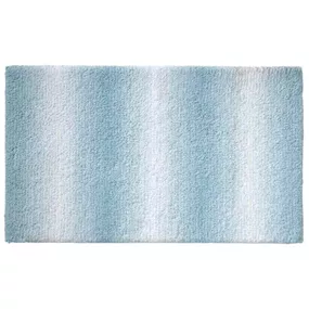 KELA Koupelnová předložka Ombre 80x50 cm polyester modrá KL-23569