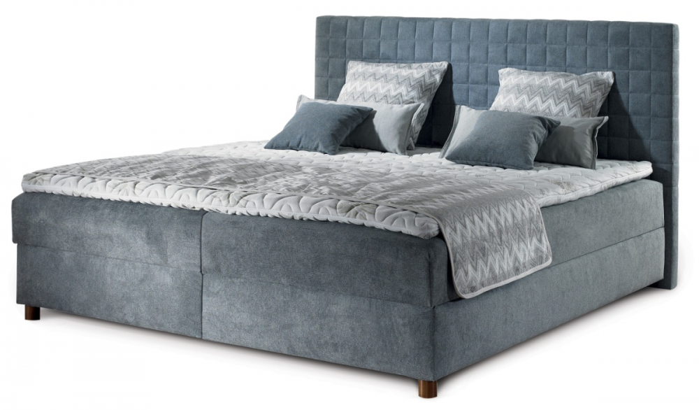 New Design  Manželská posteľ BELO 160 | s topperom