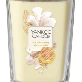 Vonná sviečka Yankee Candle veľká 2 knôty Rice milk and honey