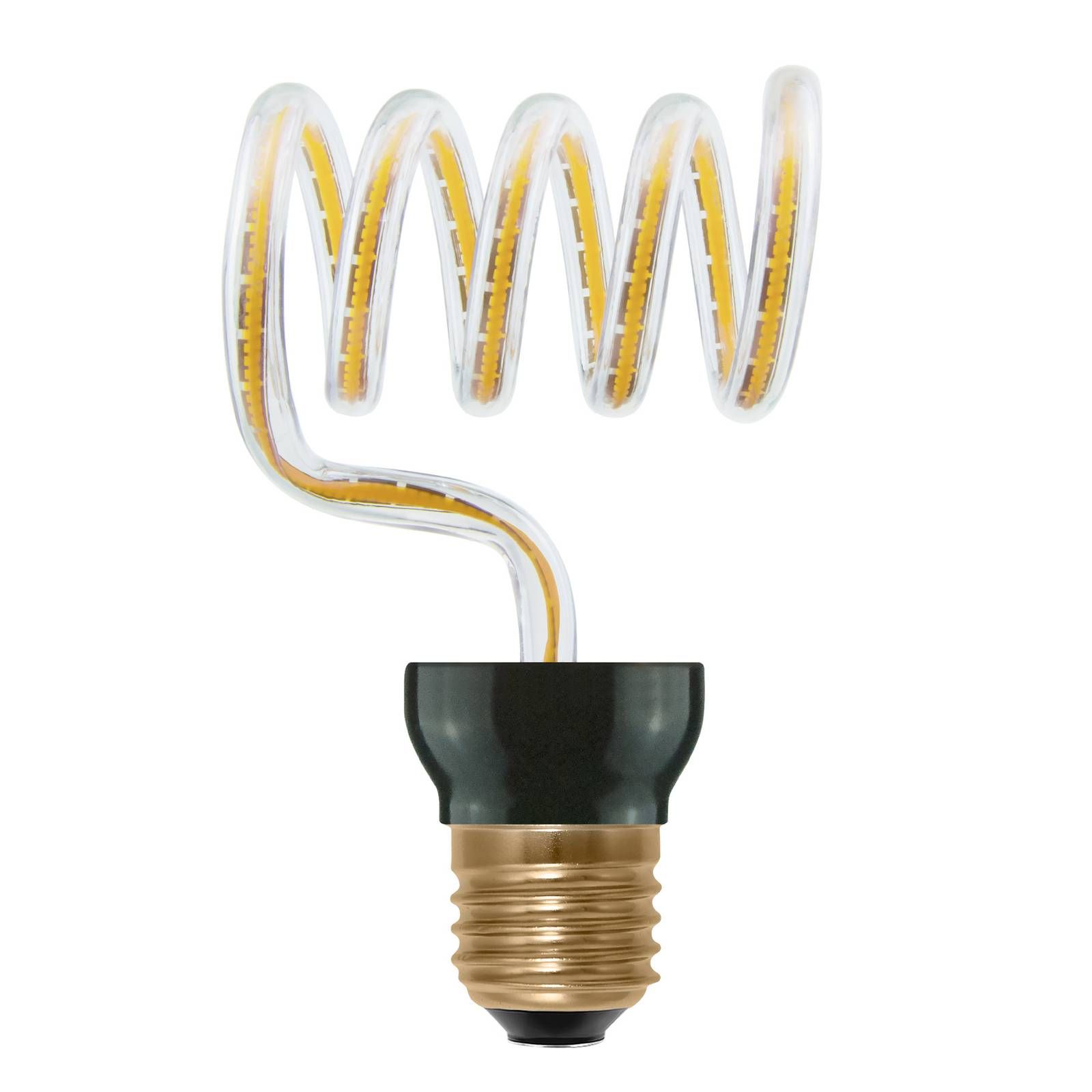 Segula SEGULA LED žiarovka Loop Cross E27 10W stmieva, polykarbonát, E27, 10W, P: 12.5 cm