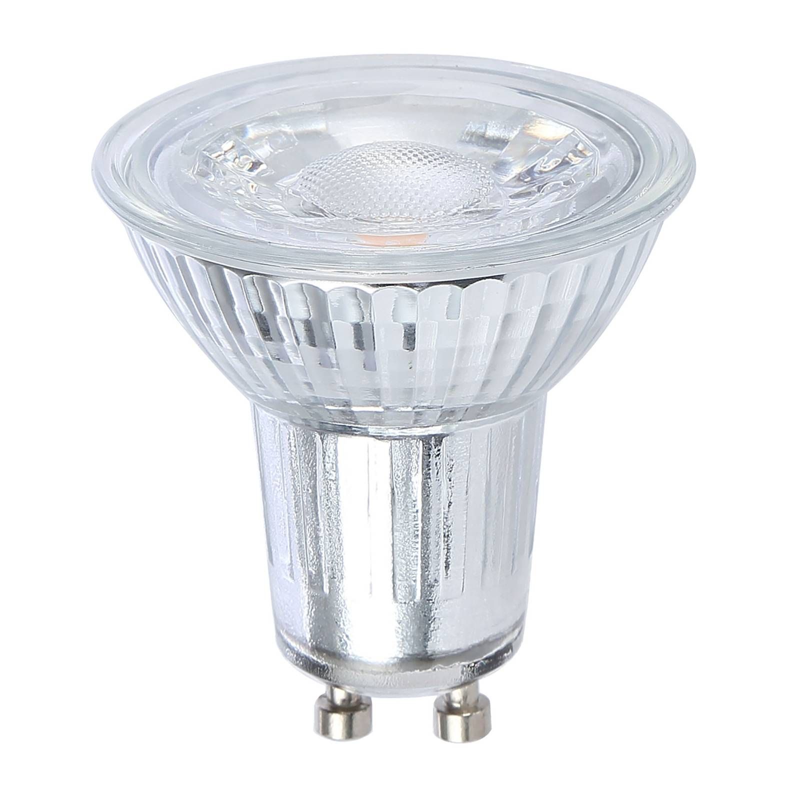 Näve LED reflektor GU10 7 W 600 lm teplá biela 4 kusy, kov, sklo, GU10, 7W, Energialuokka: F, K: 5.3cm