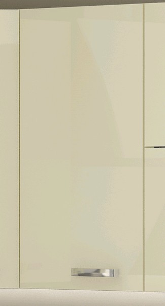 Horná kuchynská skrinka Karmen 30G, 30 cm, svetlo šedá/krémová