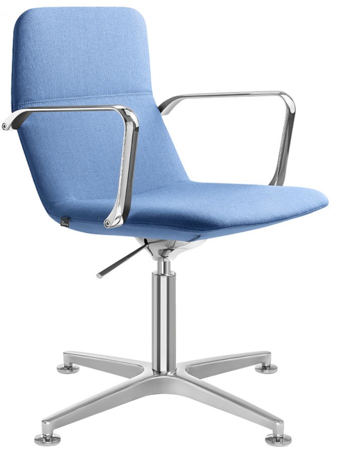 LD SEATING Konferenčné kreslo FLEXI LIGHT,CHL,BR,F60-N6