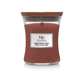 WoodWick Vonná sviečka WoodWick - Smoked Walnut & Maple 275 g
