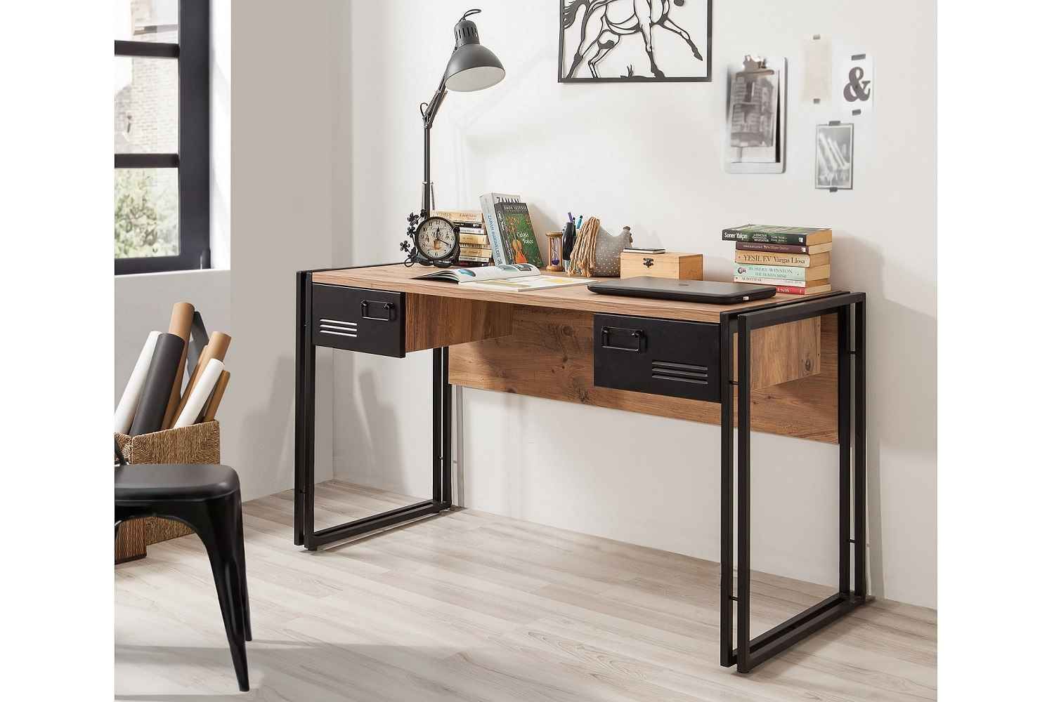 Sofahouse Dizajnový písací stôl Ilaria 139 cm borovica