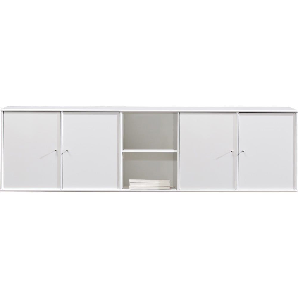 Biela nízka komoda 220x61 cm Mistral - Hammel Furniture