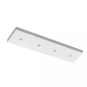 9010 Stropné LED 8914D, 4-pl., 2 700 K, stmievateľné, Obývacia izba / jedáleň, Cristaly, 4W, Energialuokka: G, P: 40 cm, L: 10 cm, K: 2cm