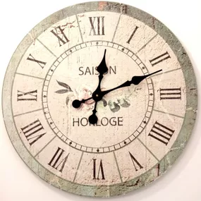 Metal Dekor nástenné hodiny Saison, priemer 60 cm