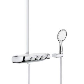 Grohe Rainshower SmartControl - Sprchová súprava Duo 360 s termostatom, 2 prúdy, mesačná biela 26250LS0