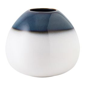Villeroy & Boch Lave Home bleu kameninová váza Drop, 13 cm 10-4286-5071